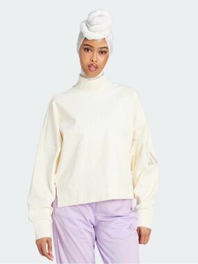 adidas women ALL SZN WINTERISED SWEATSHIRT